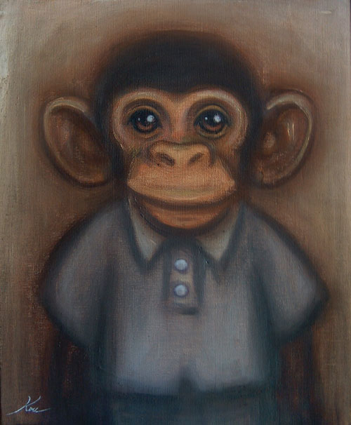 Chimpanzee boy