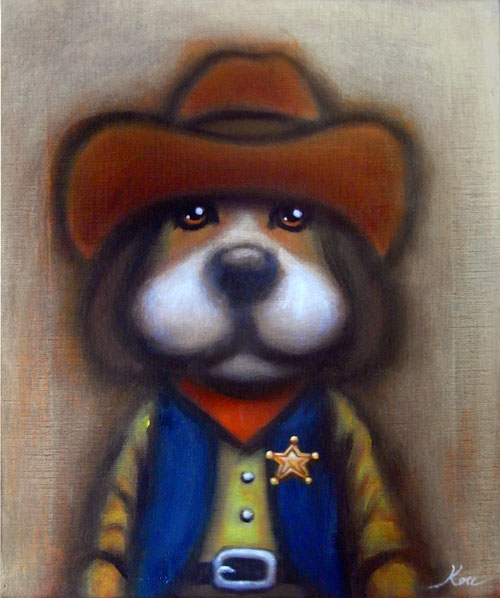 Portrait of Dog Sheriff