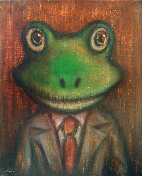 Portrait of Mr. Frog