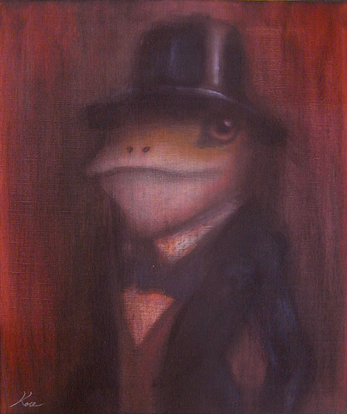 Portrait of Mr. Frog
