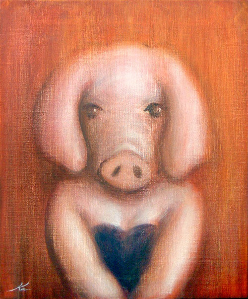 Portrait of Miss Piggy